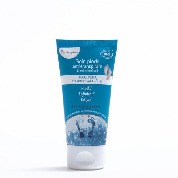 Soin pour les pieds anti-transpirant et anti-chauffant 50ml.