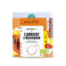 Thé Noir BIO Abricot d’Occitanie Terre D’oc