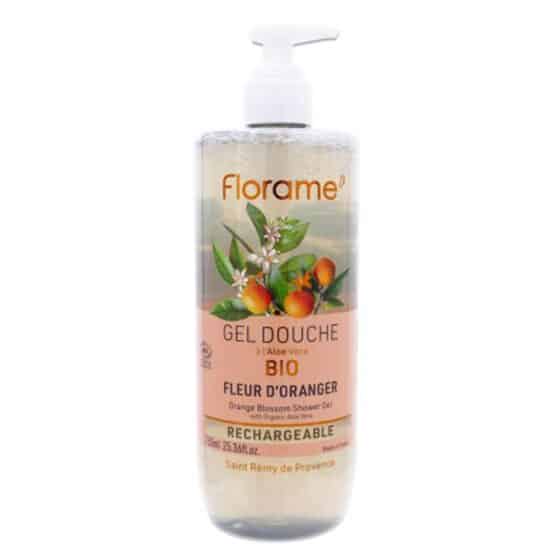 Florame GEL DOUCHE BIO Fleur d’Oranger Rechargeable 750 ML