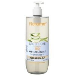 Florame GEL DOUCHE BIO Haute Tolérance Aloe Vera –  Rechargeable 750ml