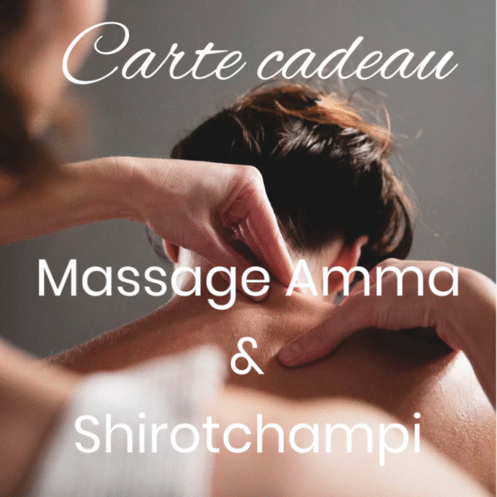 Bon cadeau Massage Amma & Shirotchampi 60mm
