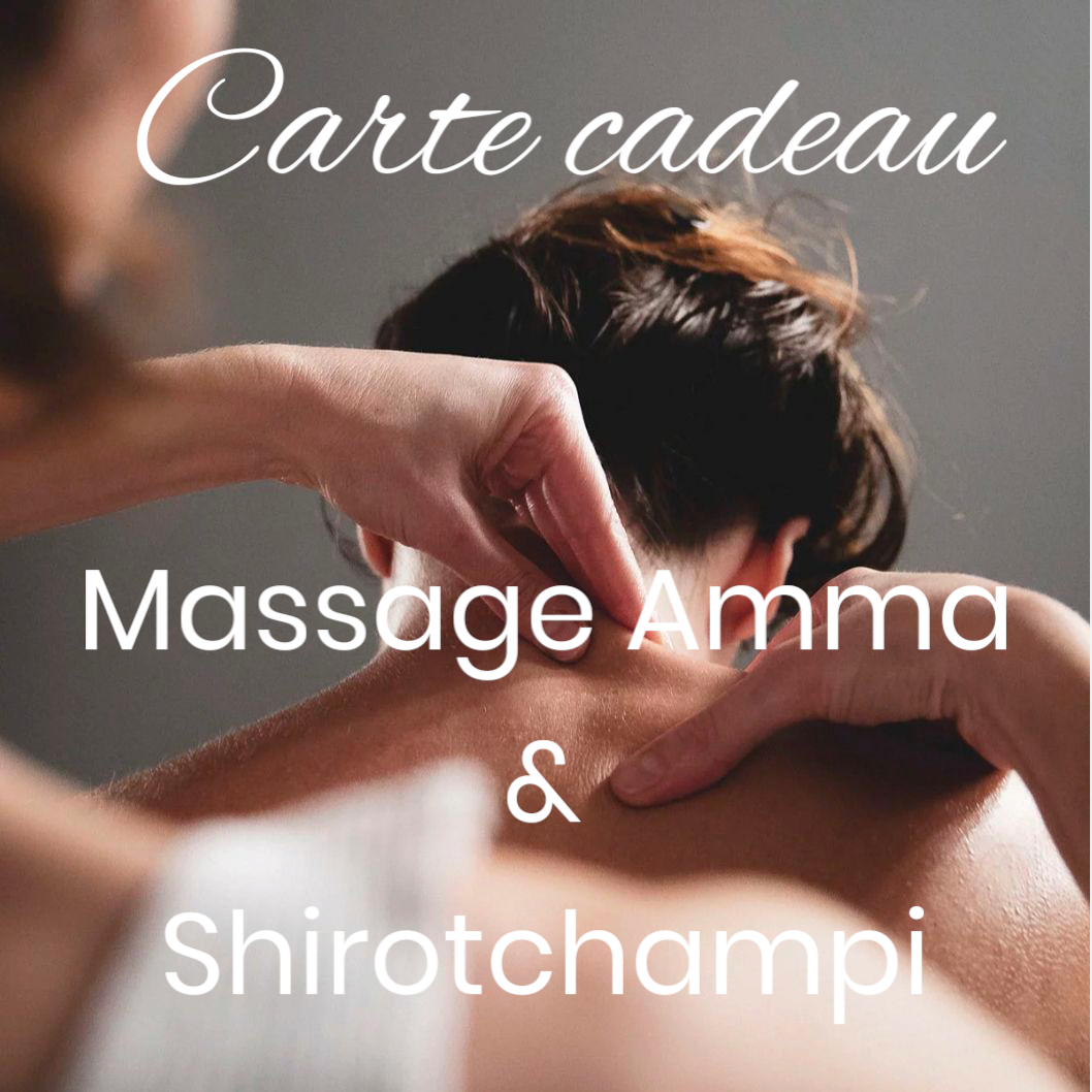 Bon cadeau Massage Amma & Shirotchampi 60mm