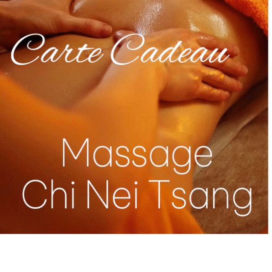 Bon cadeau Massage Chi Nei Tsang 60mm