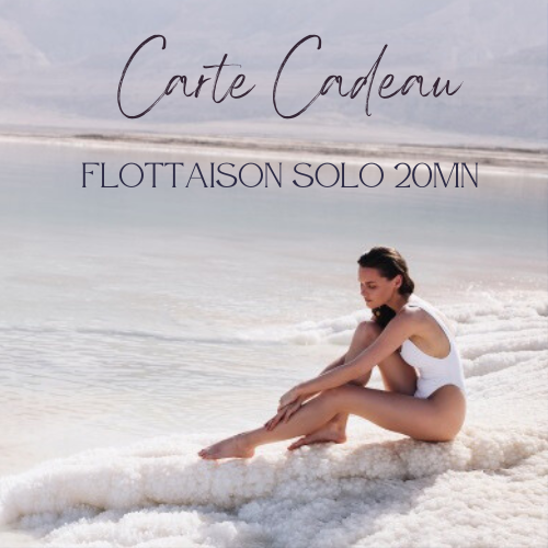 Bon cadeau Flottaison SOLO 20mn